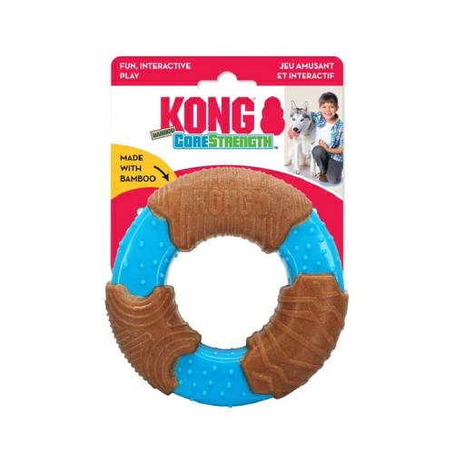 3 X Corestrength Bamboo Ring Dog Chew Toy Chew Toys