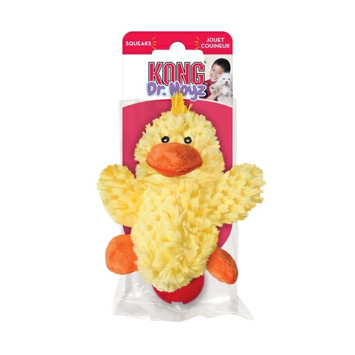 3 X Plush Dr Noyz No Stuffing Duck Toy For Small Dogs With Replacement Squeakers Dog