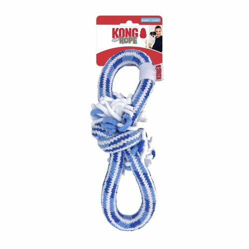 3 X Rope Tug Fetch & Tug Dog Toy For Puppies – Assorted Colours Dog