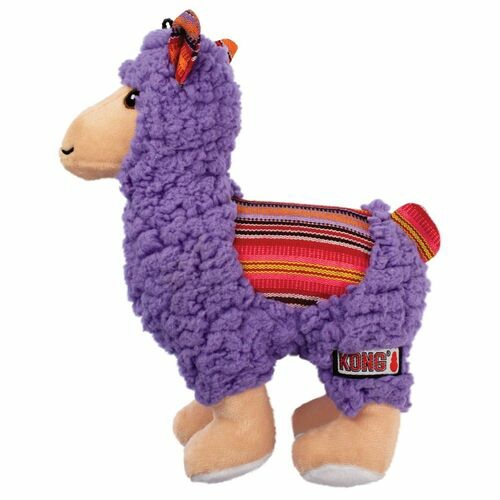 3 X Sherps Plush Multi-Textured Squeaker Dog Toy – Llama Dog