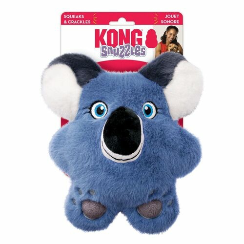 3 X Snuzzles Plush Squeaker Dog Toy – Koala Dog