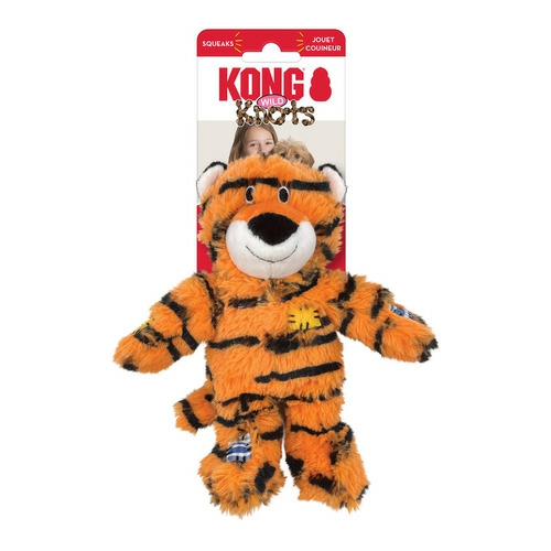 3 X Wild Knots Tiger Tug & Snuggle Plush Dog Toy Dog