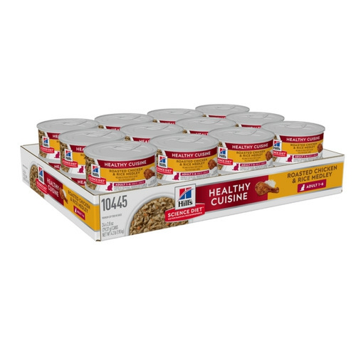 Adult Healthy Cuisine Chicken & Rice Medley Cat Food 79G X 24 Cans Cat