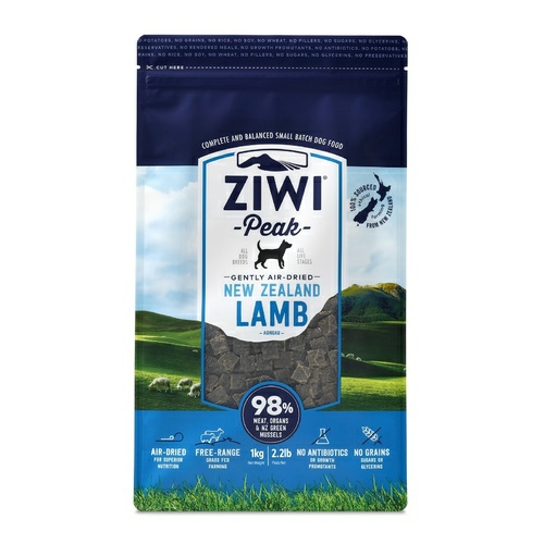 Air Dried Grain Free Dog Food 1Kg Pouch – Lamb Dog