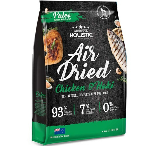 Air Dried Grain Free Dog Food Chicken & Hoki 1Kg Dog