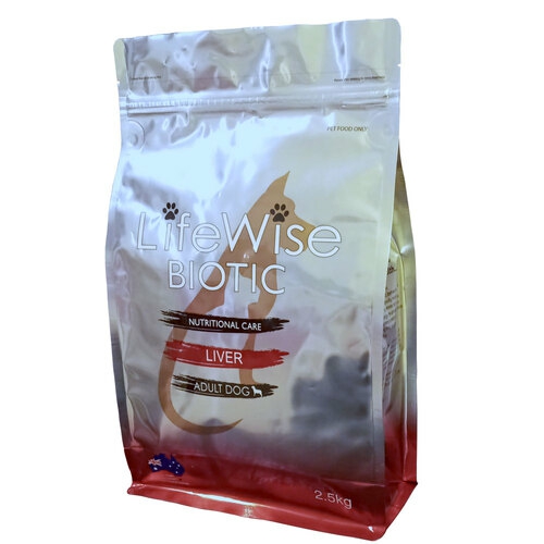 Biotic Liver – Chicken, Barley, Rice, Egg & Veg Dry Dog Food 2.5Kg Dog