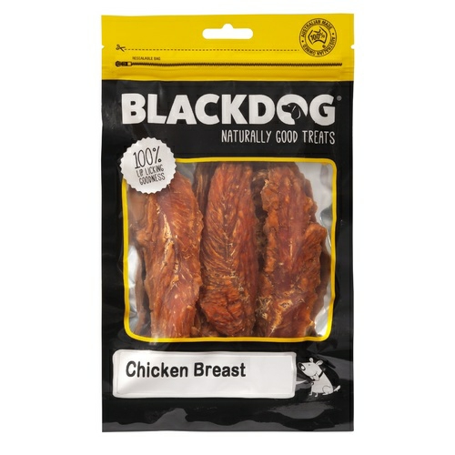 Black Dog Naturally Dried Australian Chicken Fillet Breast Dried Dog Treats 100G/500G Dog