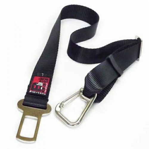 Black Dog Seat Belt Strap To Harness Dogs For Car Trips Carriers, Strollers & Travel