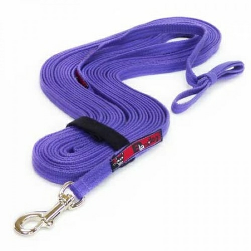 Black Dog Tracking Lead For Recall Training – 11 Meters Collars, Harnesses & Leads Black