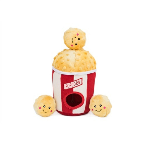 Burrow Interactive Dog Toy – Popcorn In A Bucket Dog