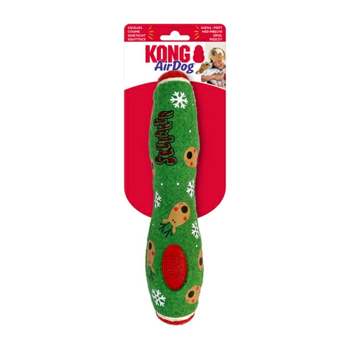 Christmas Holiday Airdog Squeaker Stick Dog Toy Bulk Pack Of 4 Dog