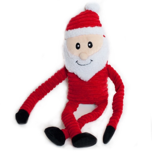 Christmas Holiday Crinkle Dog Toy – Giant Santa Dog