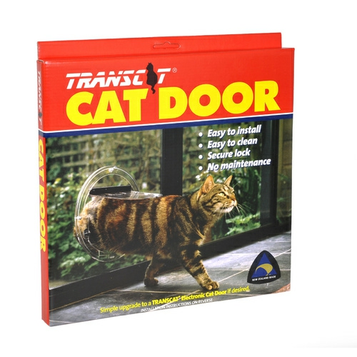 Clear Cat Door Small 4-Way Locking Door – 180Mm Flap Width Cat