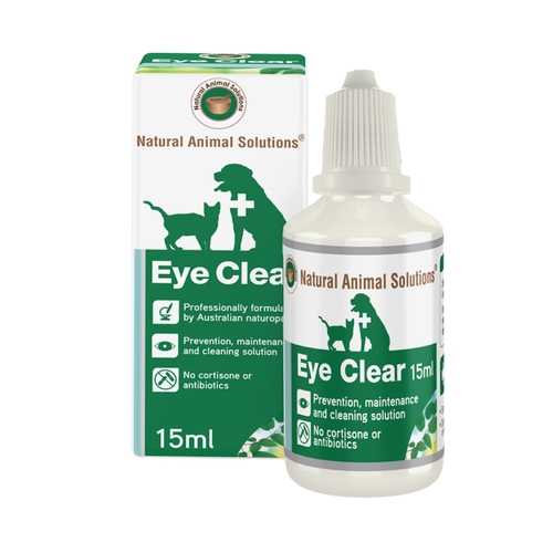 Eye Clear Cleaning Eye Drops For Cats & Dogs 15Ml Dog