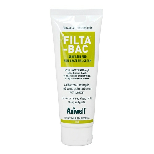 Filta-Bac Sunscreen And Anti-Bacterial Pet Cream 120G Cat