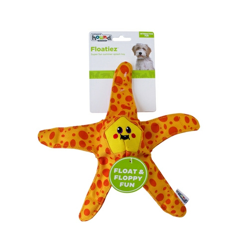 Floatiez Starfish Floating Squeaker Dog Toy Dog