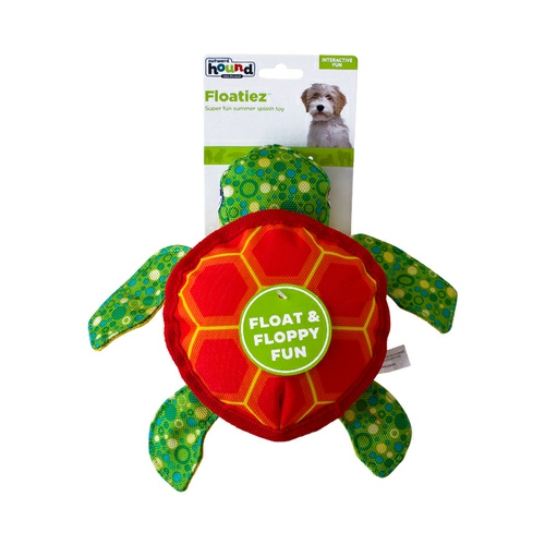 Floatiez Turtle Floating Squeaker Dog Toy Dog