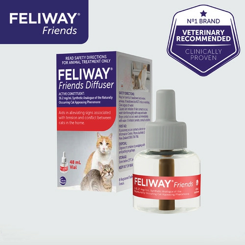 Friends Calming Pheromone For Multi-Cats – 48Ml Refill Bottle Cat