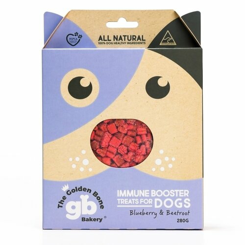 Golden Bone Bakery Immune Boosting Dog Training Treats With Blueberries 280G Dog