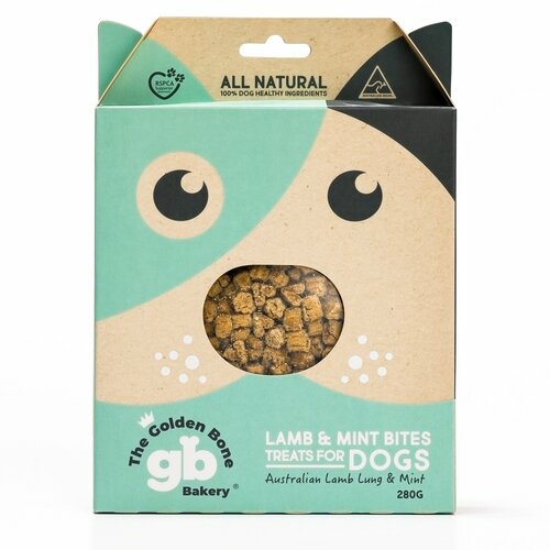 Golden Bone Bakery Lamb & Mint Bites Dog Training Treats 280G Dog