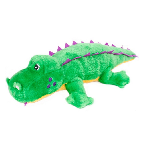 Grunterz Plush Dog Toys – Alvin The Alligator Dog