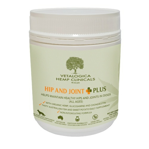 Hemp Clinicals Hip & Joint Plus Dog Supplement 300G Dog