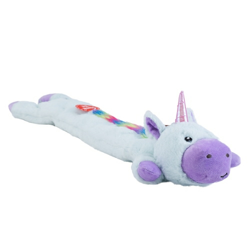 Longidudes Extra Long 75Cm Plush Squeaker Dog Toy – Unicorn Dog