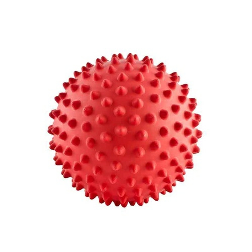 Mitch Tough Rubber Dog Ball – Hard Red Chew Toys