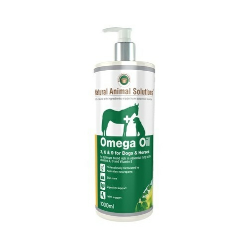 Omega 3,6 & 9 Supplement Oil For Dogs/Horses 1000Ml Cat