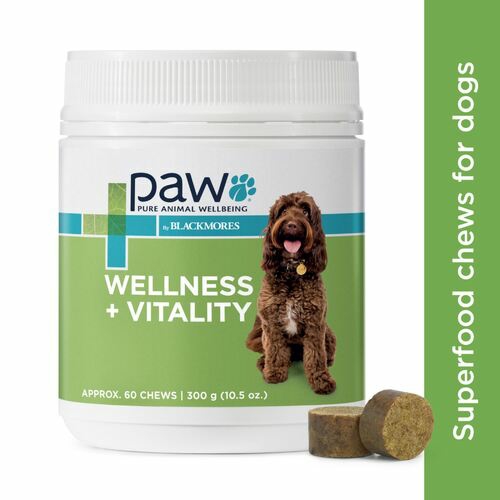 Paw Wellness & Vitality Multivitamin Chews For Dogs 300G Dog