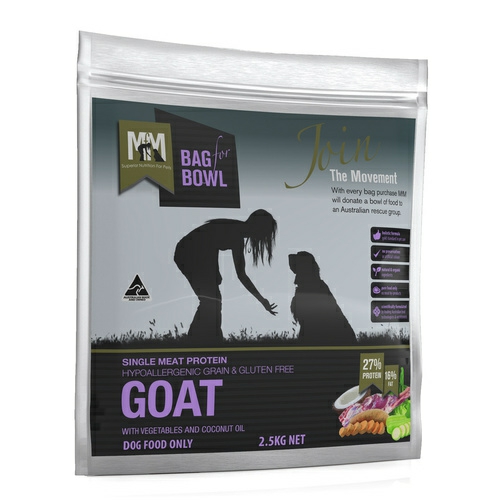 Single Ingredient Grain Free Dry Dog Food – Goat 2.5Kg Dog