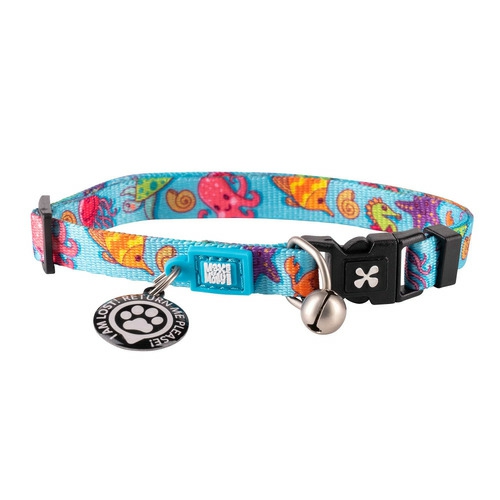 Smart Id Cat Collar – Blue Ocean Cat