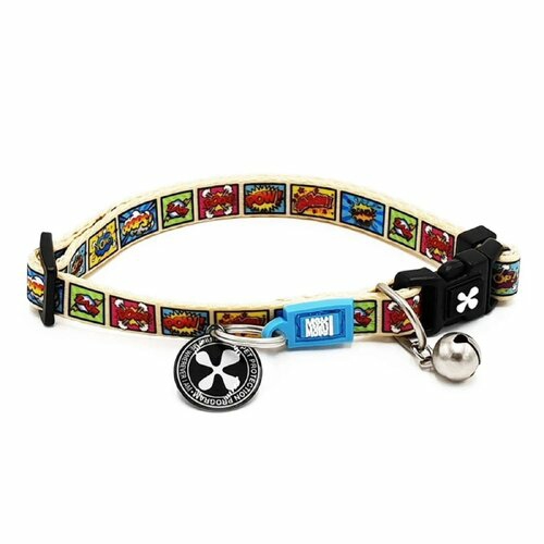 Smart Id Cat Collar – Comic Cat