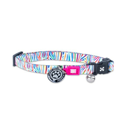 Smart Id Cat Collar – Magic Zebra Cat