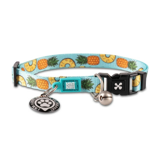 Smart Id Cat Collar – Sweet Pineapple Cat