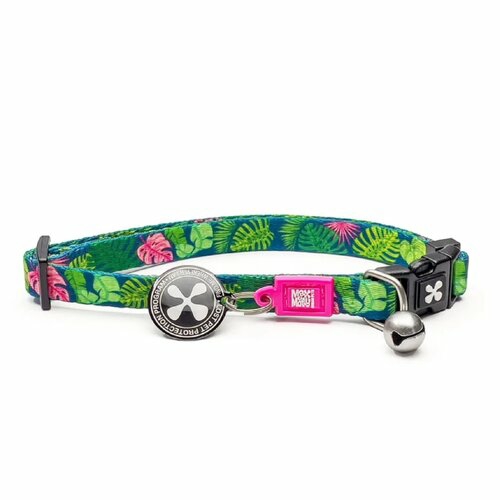 Smart Id Cat Collar – Tropical Cat