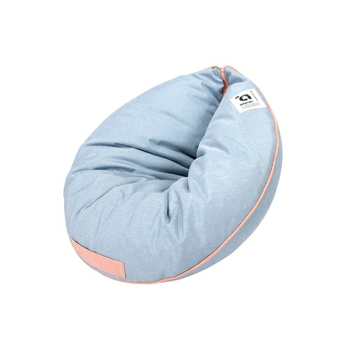 Snuggler Super Comfortable Nook Pet Bed Beds & Blankets Dusty Blue