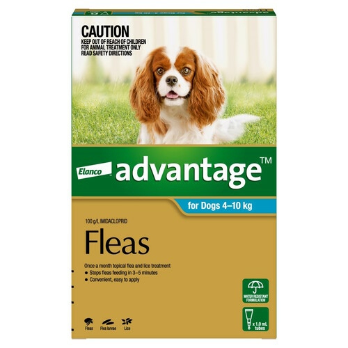 Spot-On Flea Control Treatment For Dogs 4-10Kg Dog