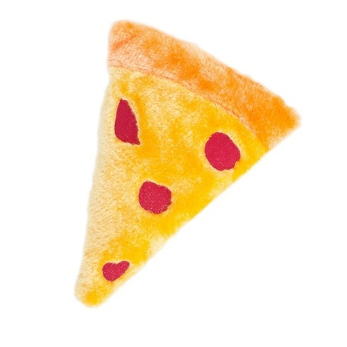 Squeakie Emojiz Dog Toy – Pizza Slice Dog