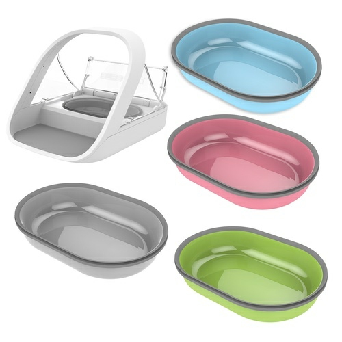 Surefeed Feeder Bowl For Surefeed Microchip Feeder & Motion-Activated Bowl Bowls & Fountains Grey