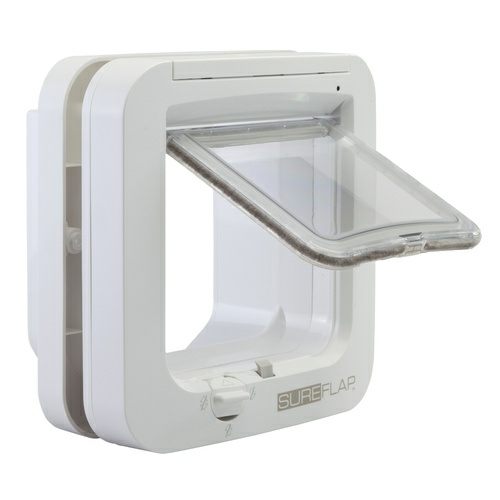 Sureflap Automatic Microchip Cat Door For Cats And Small Dogs Cat Brown