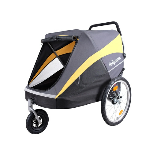 The Hercules Pro Heavy Duty Pet Stroller 2.0 For Dogs Up To 50Kg Beds & Blankets