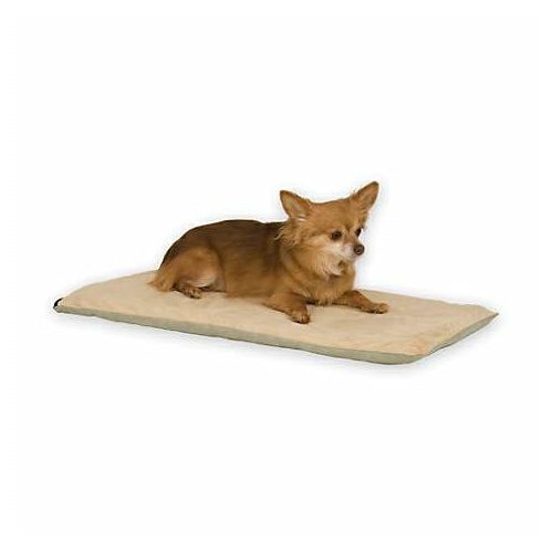 Thermo Dog Low-Voltage Heated Pet Mat In Sage Green Beds & Sleep Accessories