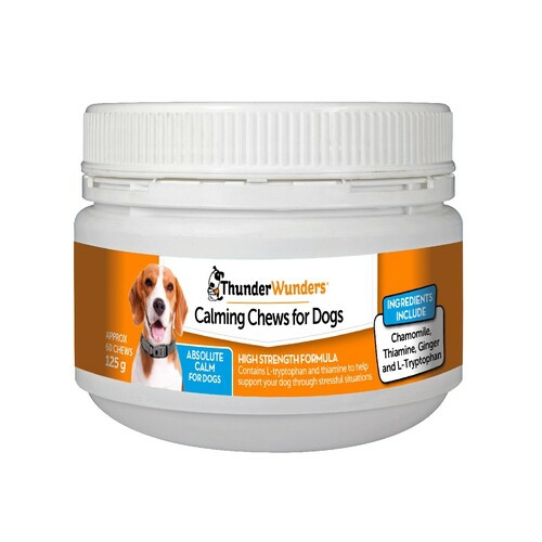 Thunderwunders Calming Chews For Stressed And Anxious Dogs 125G Dog