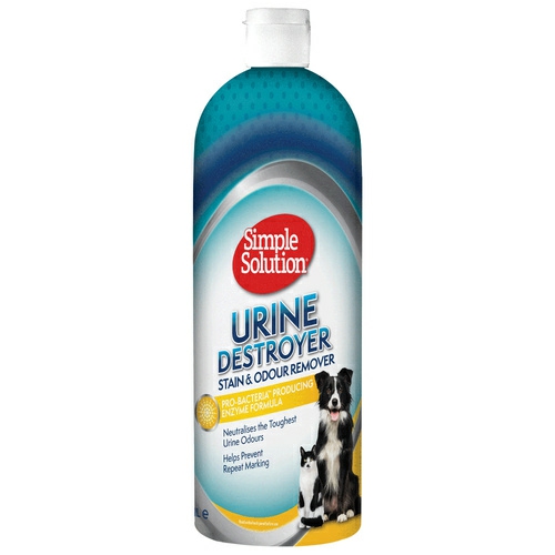 Urine Destroyer & Odour Neutraliser For Cats & Dogs 1 Litre Cleaning & Odour Control