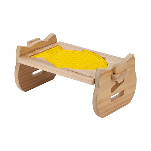 Wooden Eco Adjustable Elevation Riser – For Casper & Felix Lick Mats Bowls & Fountains