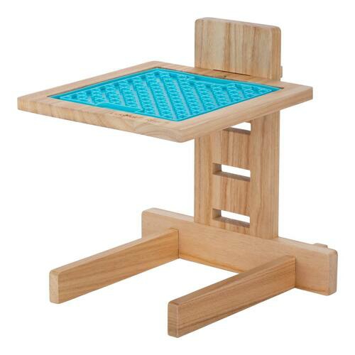 Wooden Eco Adjustable Elevation Riser – For Classic Lick Mats Bowls & Fountains