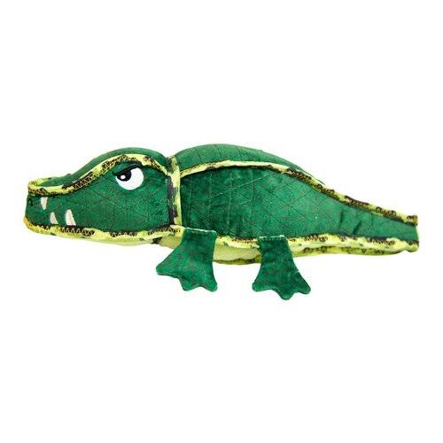 Xtreme Seamz Squeaker Dog Toy – Alligator Dog