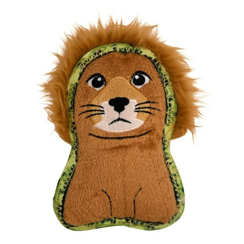 Xtreme Seamz Squeaker Dog Toy – Lion Dog