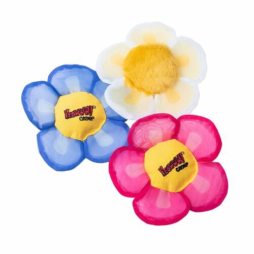 Yeowww! Daisy’s Flower Top North American Catnip Filled Cat Toys Cat Blue